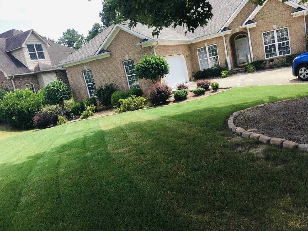 Professional landscape installation for homes across Birmingham, AL - Jimenez landscaping