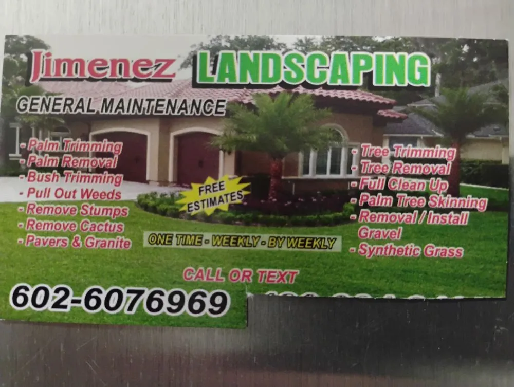 Reliable landscape design for residential properties across Phoenix, AZ - Jimenez Landscaping