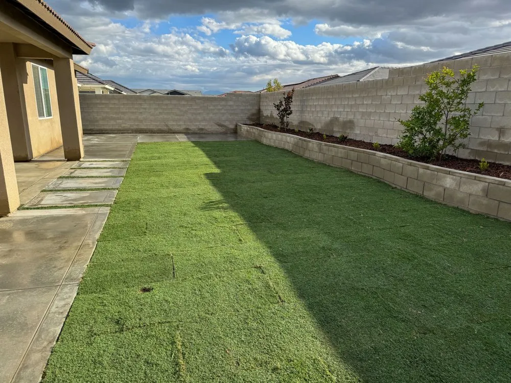 Custom landscape design for beautiful yards in Taft, CA by Jimenez Landscaping