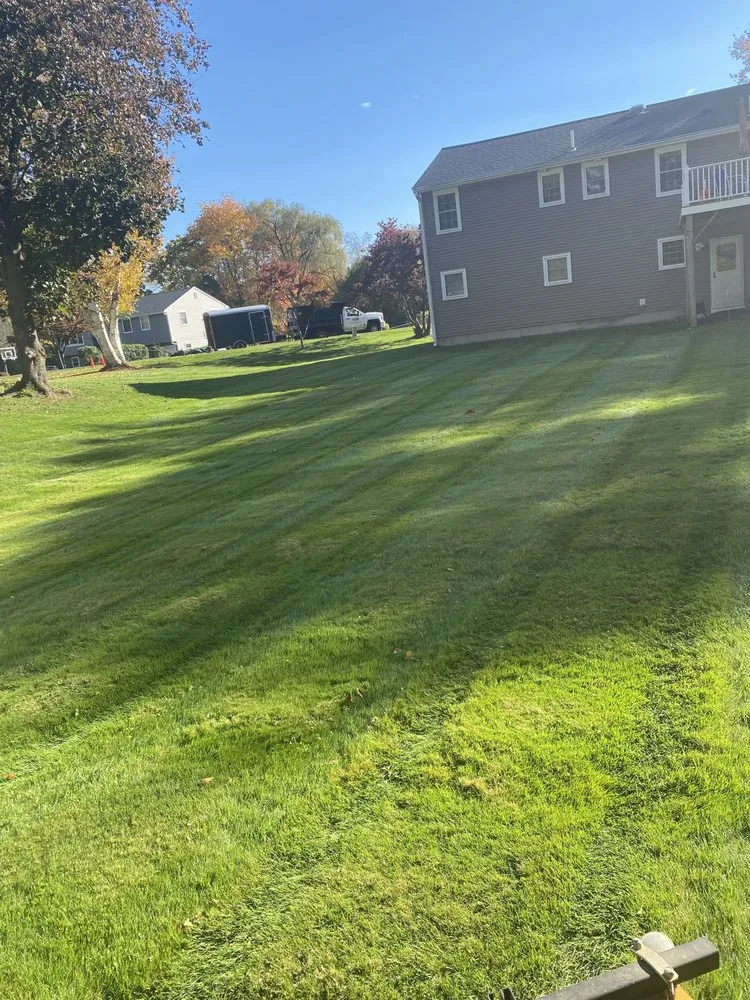 Custom yard cleanup service in sudbury, MA by Jimenez Lanscaping