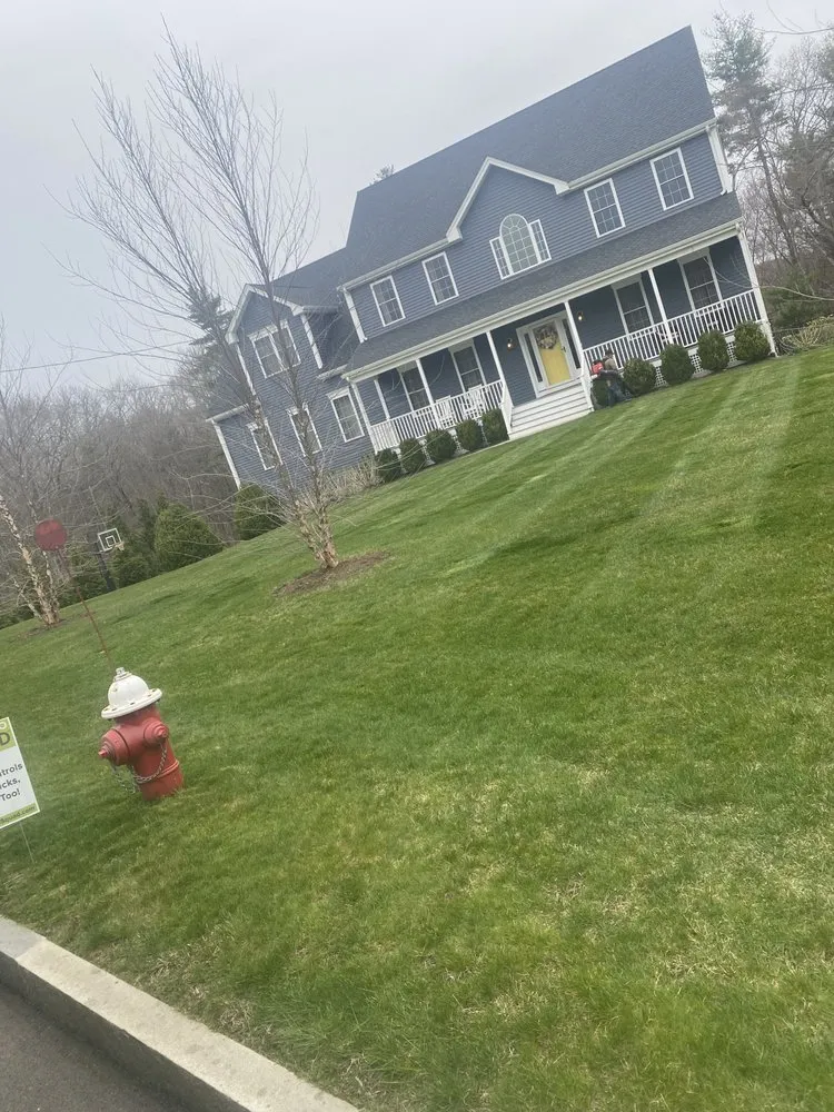 Professional landscape installation with custom design in sudbury, MA by Jimenez Lanscaping