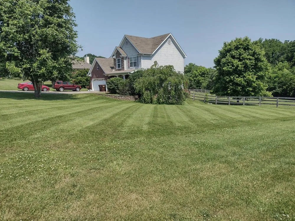 Expert landscape installation with custom design in Columbia, TN by Jimmy Duz Lawn Care