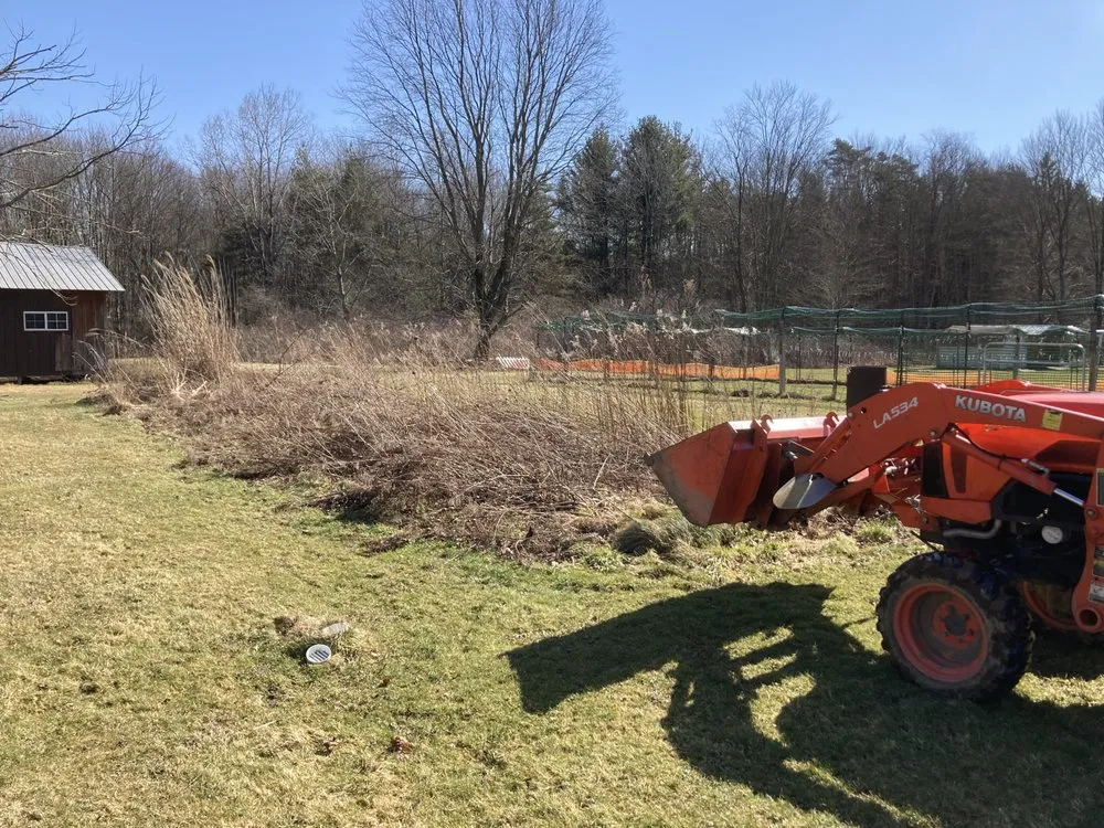 Custom garden landscaping in Gerry, NY by Jimmys Handyman & Excavation Services