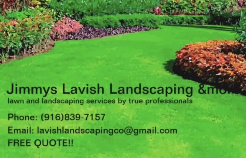 Affordable landscape installation experts serving Sacramento, CA - Jimmys Lavish Landscaping &more