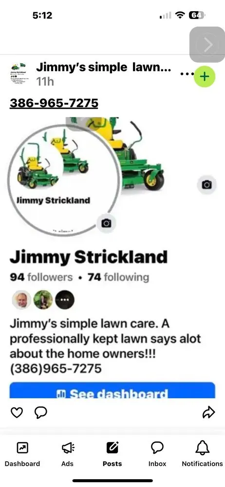 Affordable yard maintenance experts serving Lake City, FL - Jimmy’s Simple Lawn Care