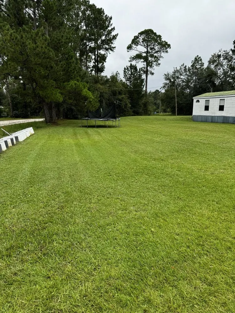 Professional landscape installation for beautiful yards in Lake City, FL by Jimmy’s Simple Lawn Care