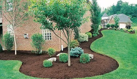 Custom landscape installation in Riverside, NJ by Jimmy's Tree Service