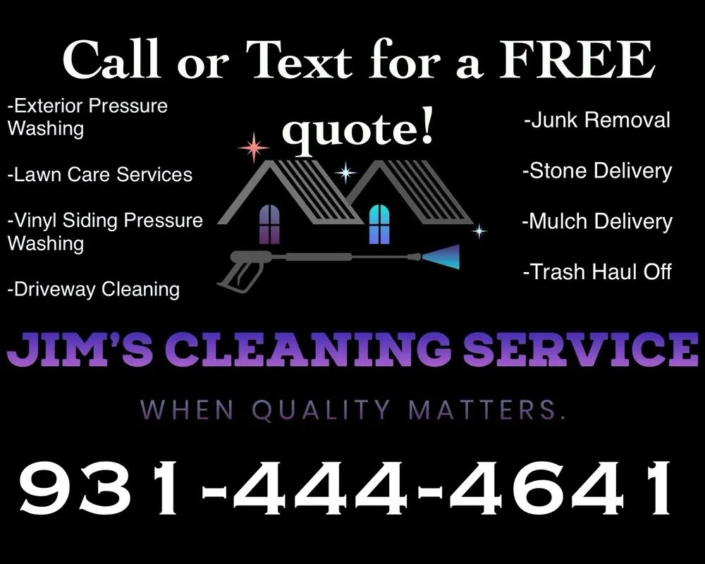 Custom garden landscaping for homes across Indian Mound, TN - Jim’s Cleaning Service
