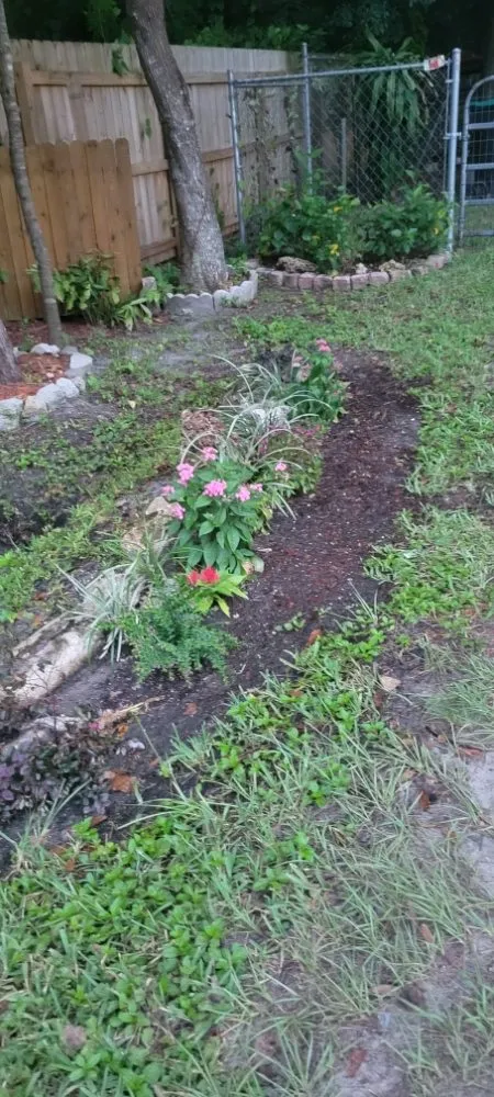 Professional outdoor landscaping in Orlando, FL by Jim's Full Lawn Service & Home Clean Out