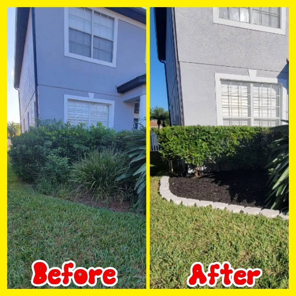 Expert lawn mowing service for beautiful yards in Orlando, FL by Jim's Full Lawn Service & Home Clean Out
