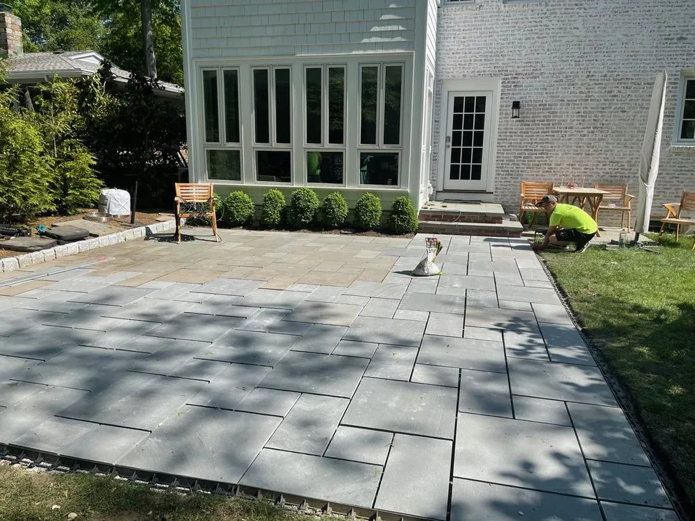 Professional residential landscaping for residential properties in Needham, MA by Jim's Landscaping