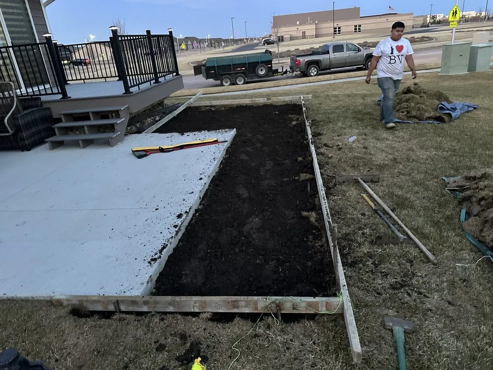 Expert lawn mowing service near you in Sioux Falls, SD by Jireh Concrete