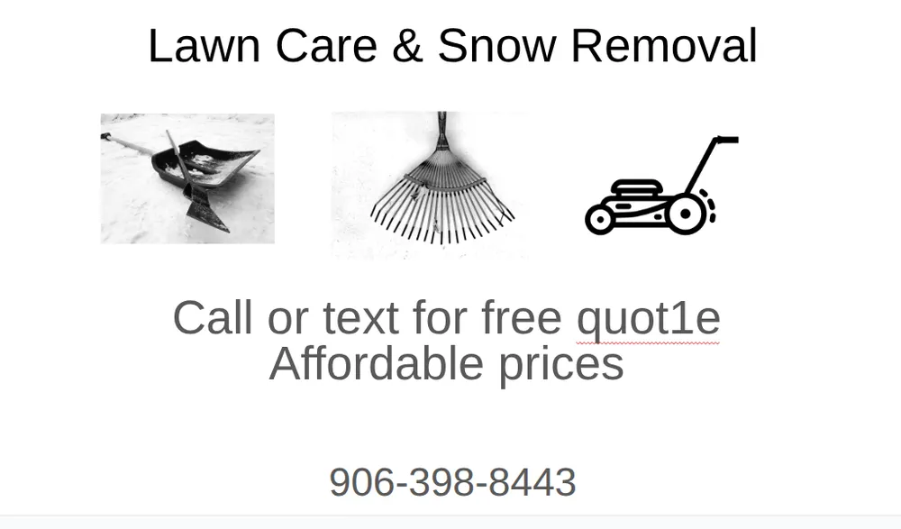 Reliable residential landscaping in Escanaba, MI by Jiris Lawn Care & Shoveling