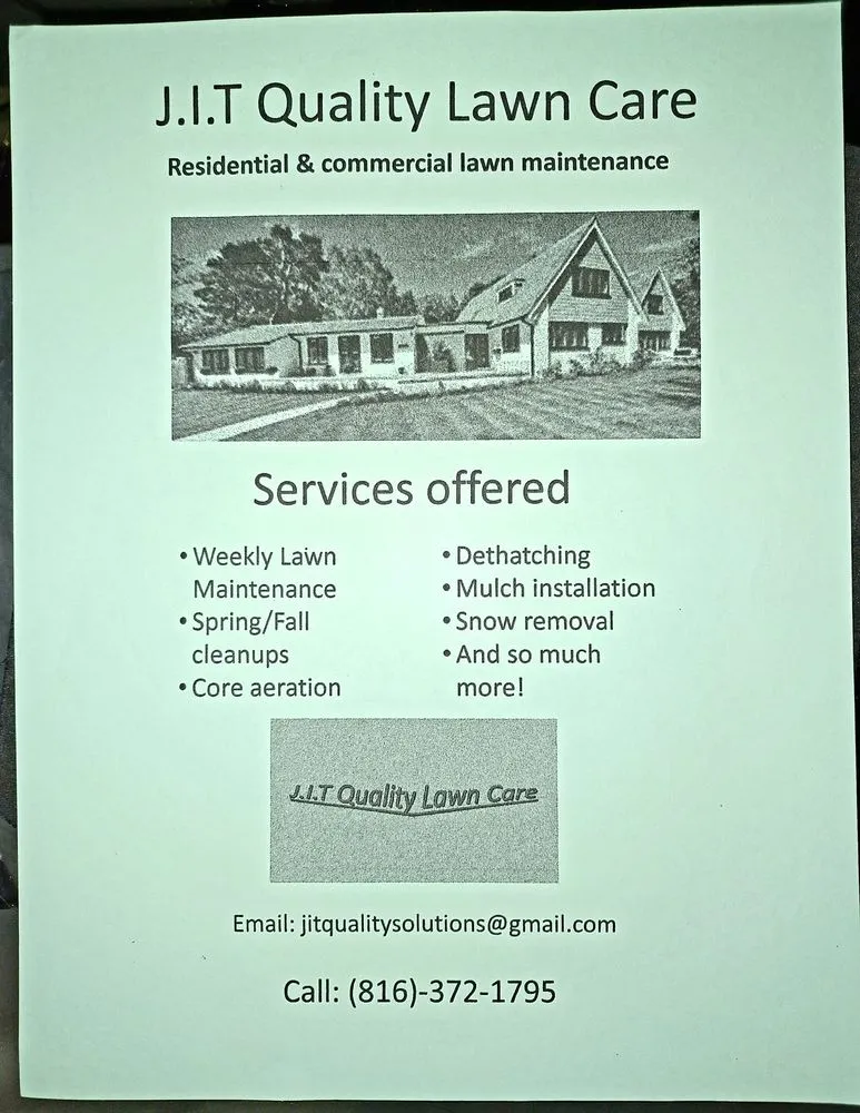 Custom landscaping services near you in Independence, MO by JIT Quality Lawn Care