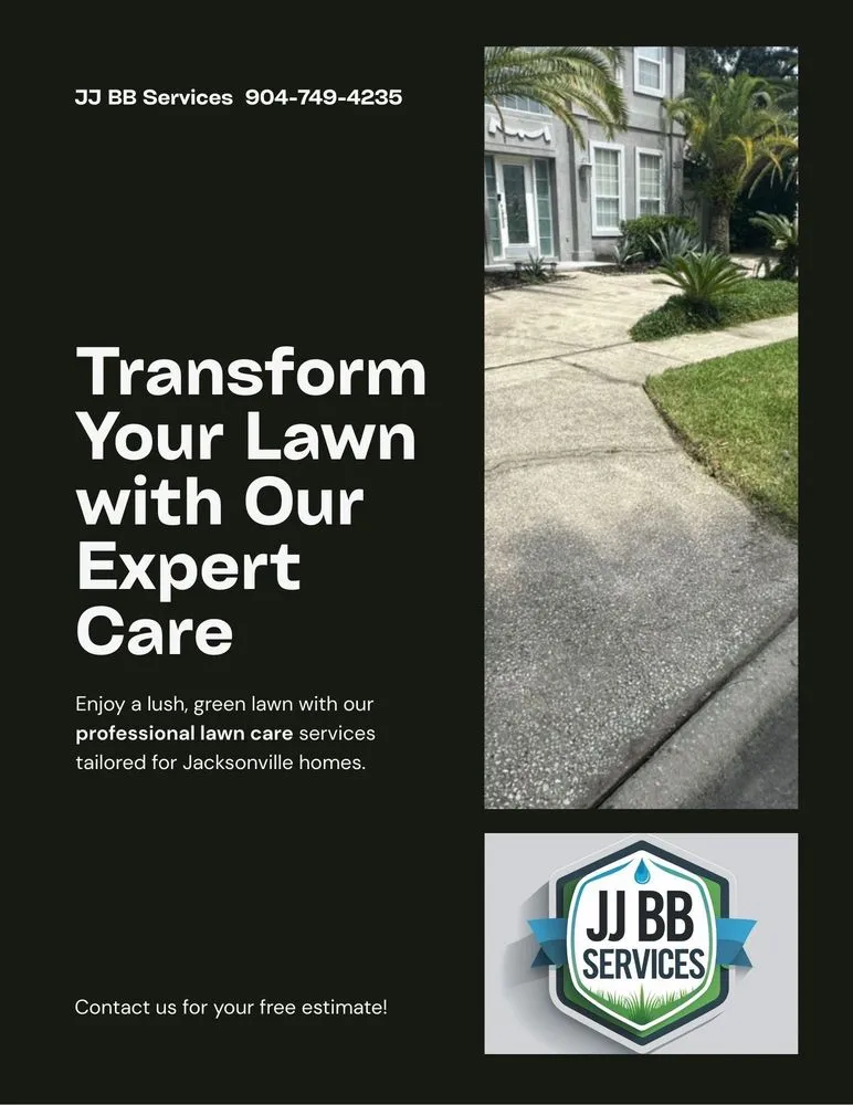 Custom lawn care service in Jacksonville, FL - JJ BB Services Inc