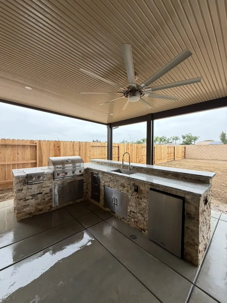 Reliable landscape installation in Bakersfield, CA by JJ Concrete & Landscaping