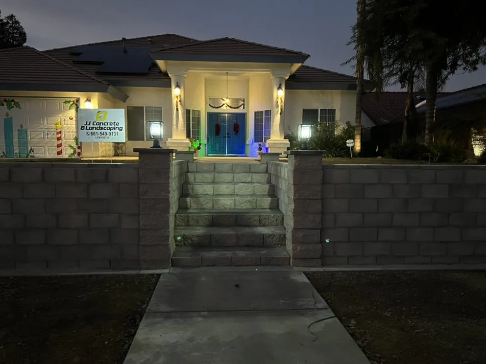 Trusted landscape design near you in Bakersfield, CA by JJ Concrete & Landscaping