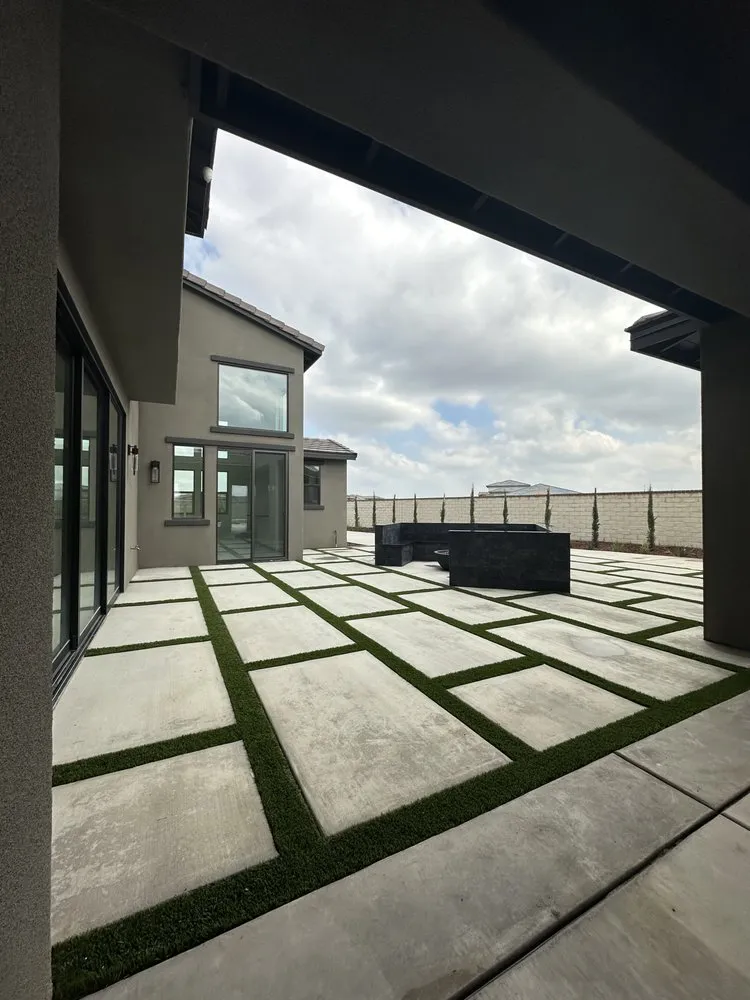 Trusted lawn mowing service for residential properties across Bakersfield, CA - JJ Concrete & Landscaping