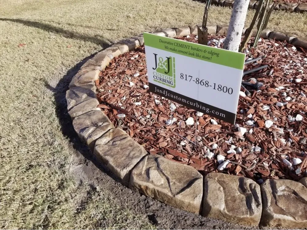 Reliable landscape installation experts serving Fort Worth, TX - J&J Custom Curbing