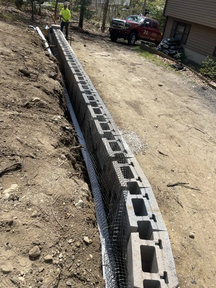 Professional outdoor landscaping in Foster, RI by J&J Environmental Land Service