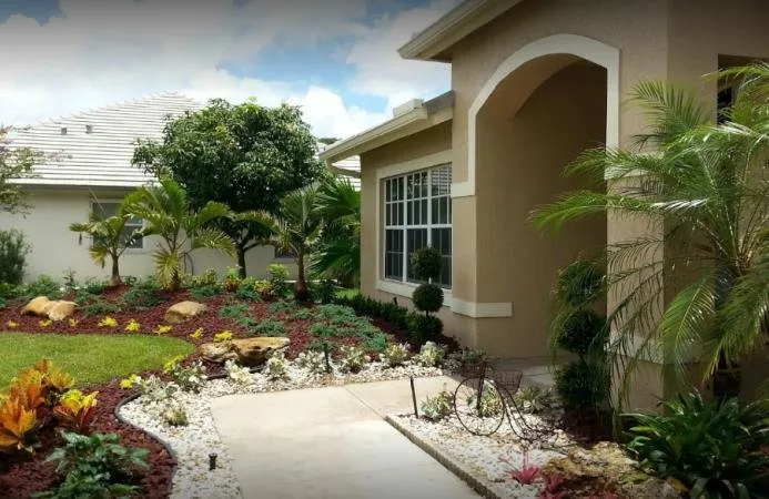Custom landscape installation near you in Fort Lauderdale, FL by J.J. Frank Landscaping & Lawn Maintenance