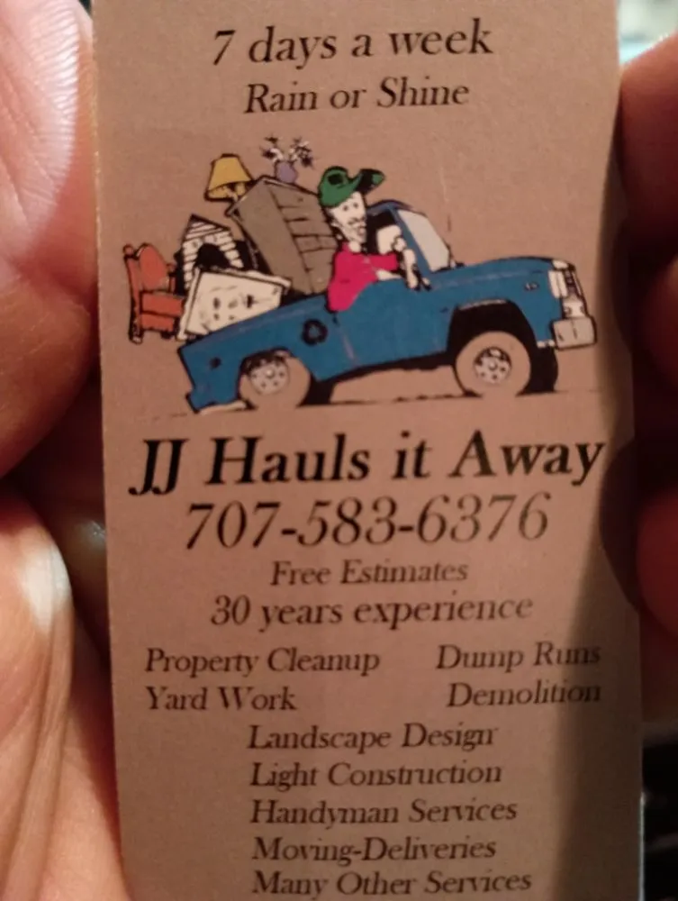 Professional garden landscaping for residential properties across Sebastopol, CA - JJ Hauls it Away
