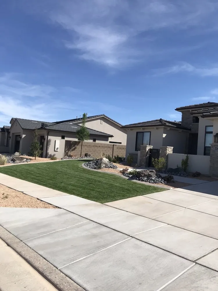 Professional garden landscaping for outdoor upgrades in St. George, UT by JJ Landscape & Maintenance