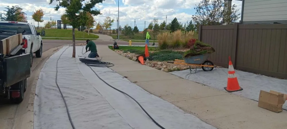 Professional yard cleanup service for beautiful yards across Aurora, CO - J&J Landscape and Irrigation