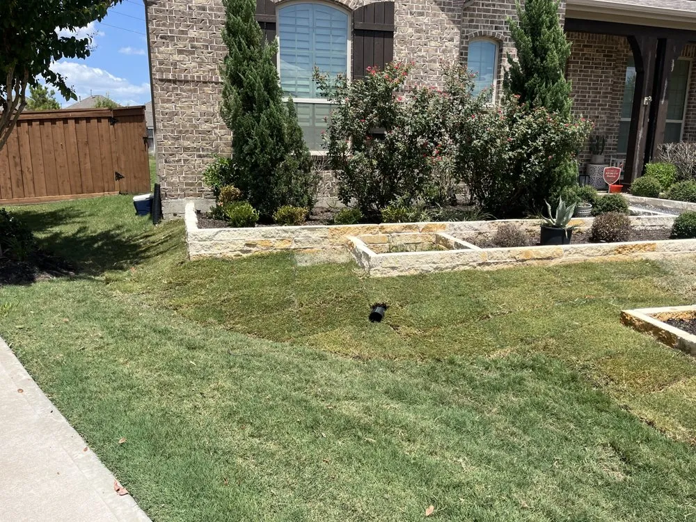Affordable landscape design for year-round maintenance in Sugar Land, TX by J&J Landscape and Irrigation