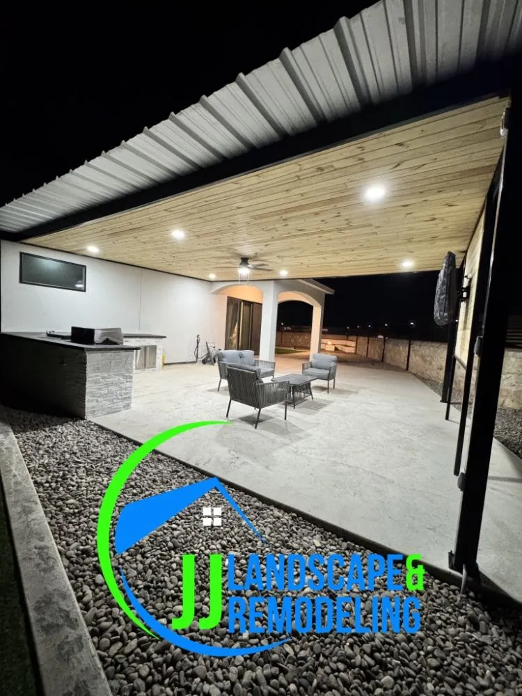 Affordable yard cleanup service with custom design in El Paso, TX by JJ Landscape and Remodeling