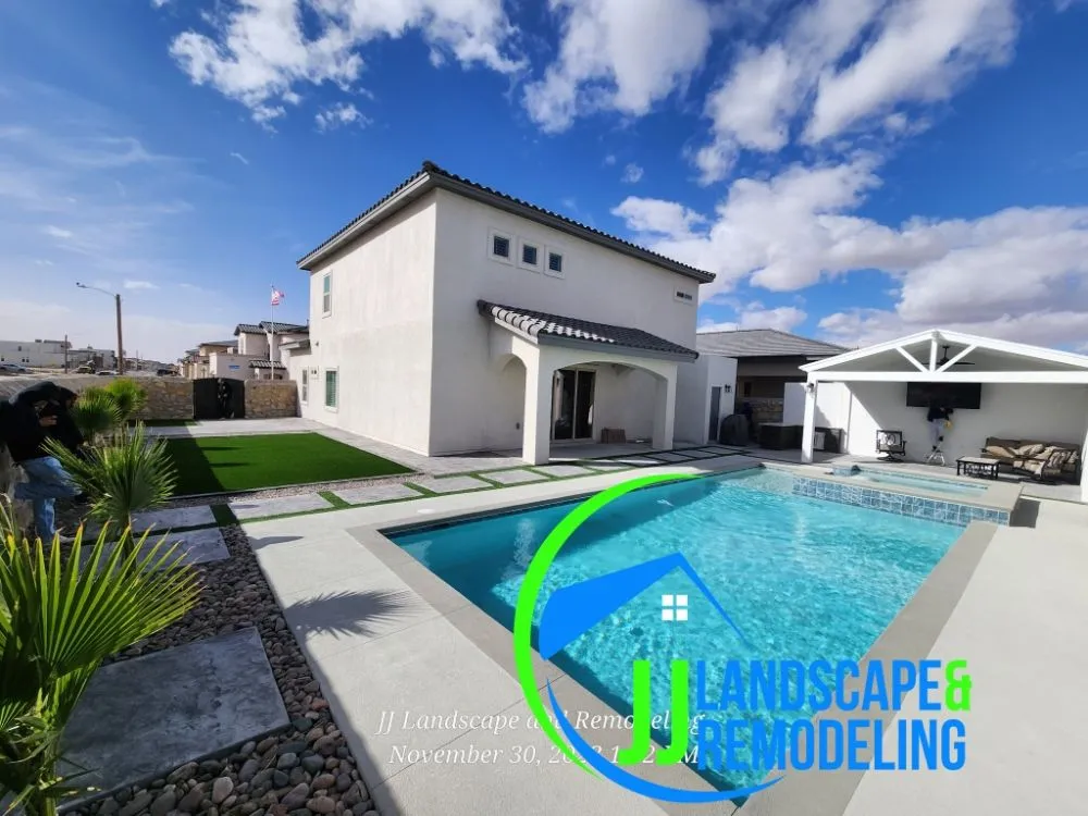 Professional garden landscaping in El Paso, TX - JJ Landscape and Remodeling