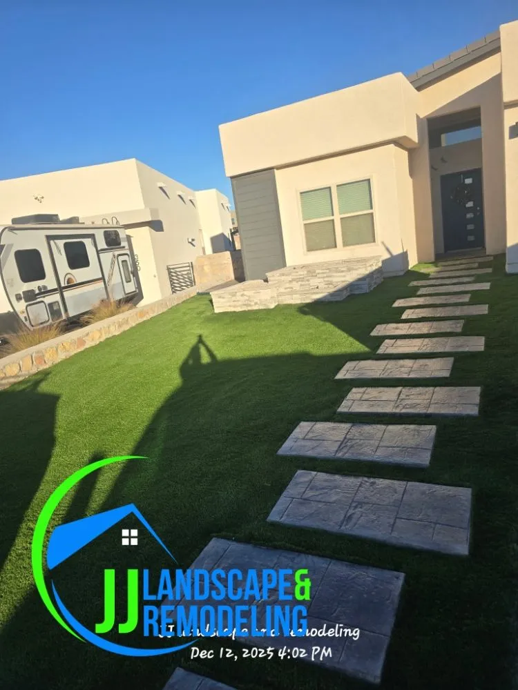 Trusted yard maintenance in El Paso, TX by JJ Landscape and Remodeling