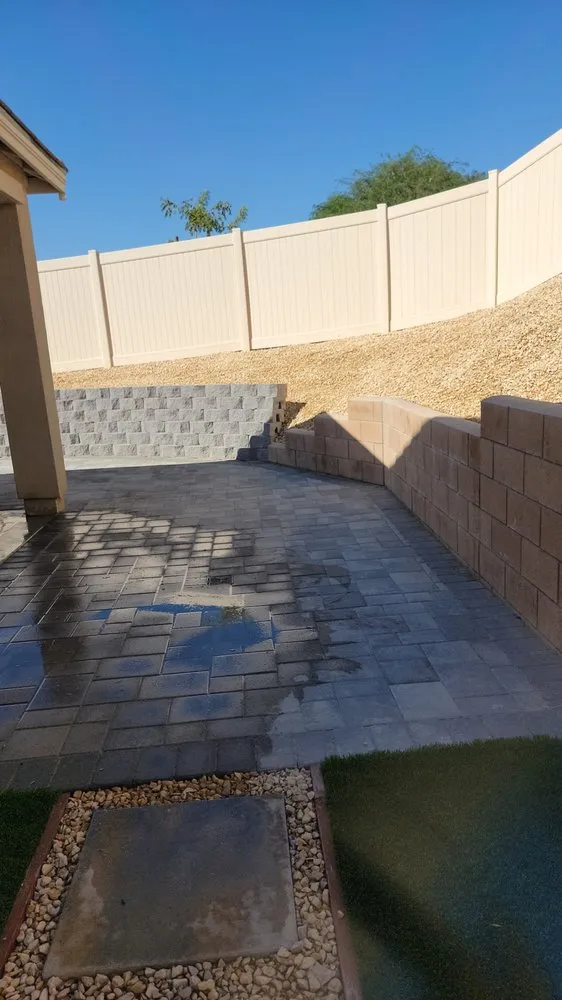 Custom landscape design in Victorville, CA by JJ Landscaping & Handyman
