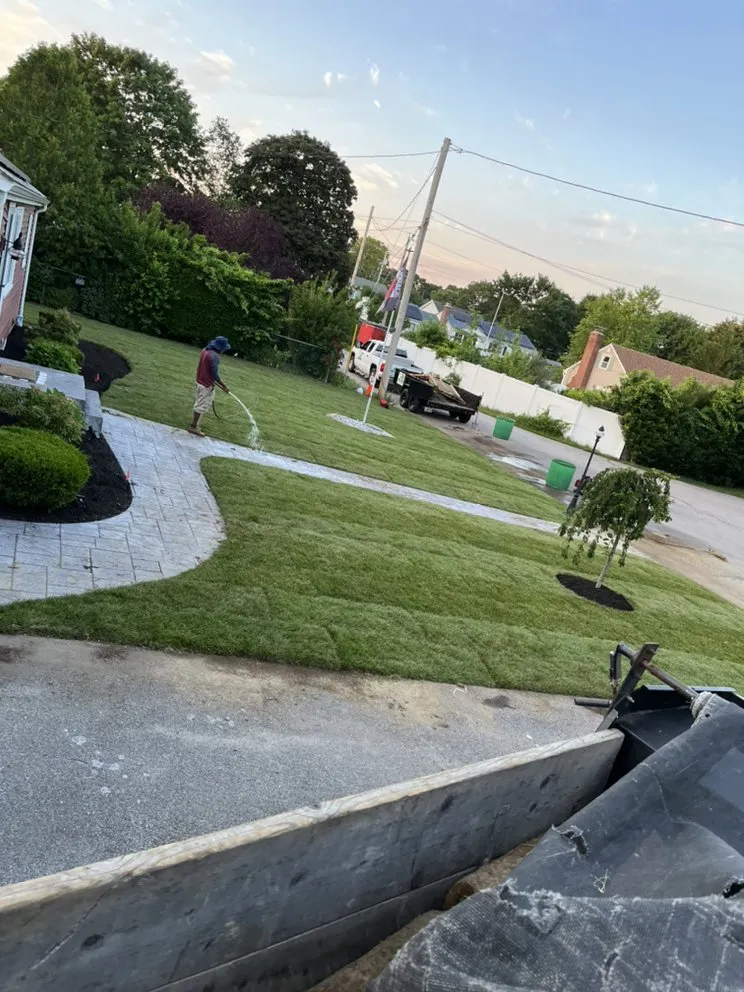 Professional garden landscaping for beautiful yards in Providence, RI by J&J Landscaping and Construction