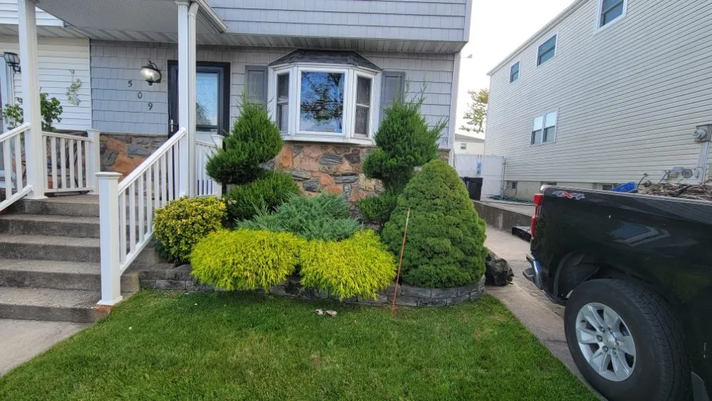 Custom outdoor landscaping for residential properties in Staten Island, NY by J&J Landscaping and Irrigation