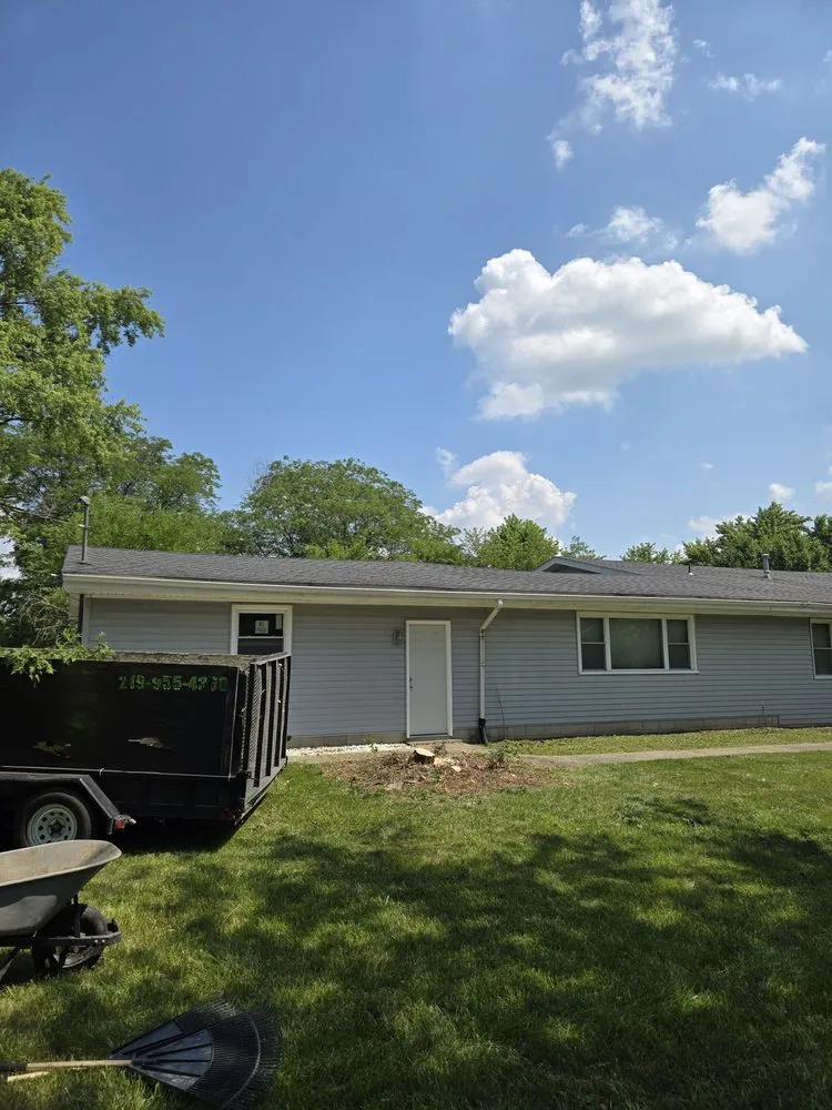 Custom landscaping services for homes in Griffith, IN by J&J Landscaping and Tree Servie