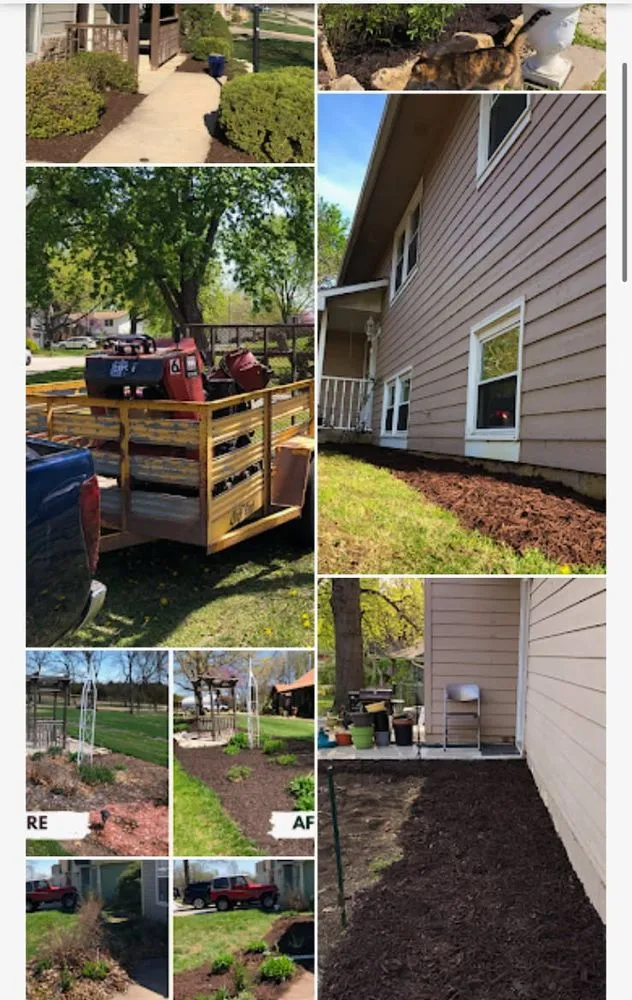 Local garden landscaping for outdoor upgrades in Lawrence, KS by J&J Landscaping
