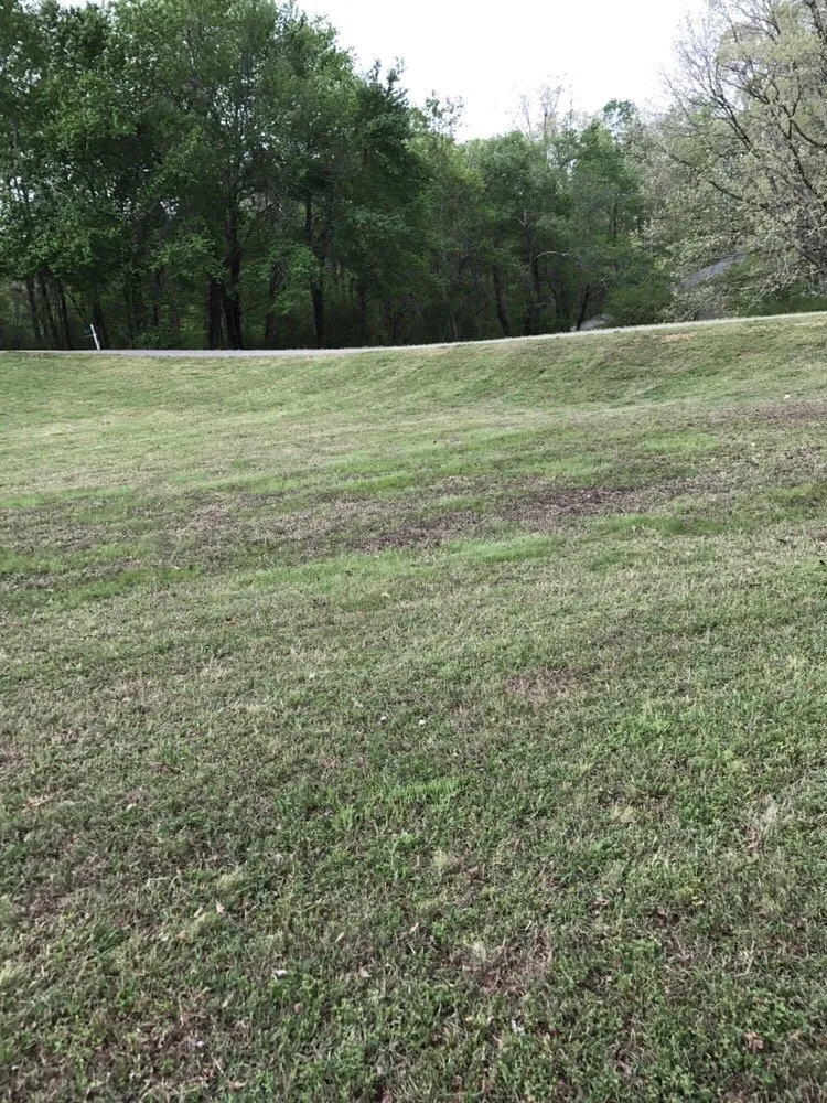 Expert lawn mowing service with custom design across Lawrenceburg, TN - J&J Landscaping