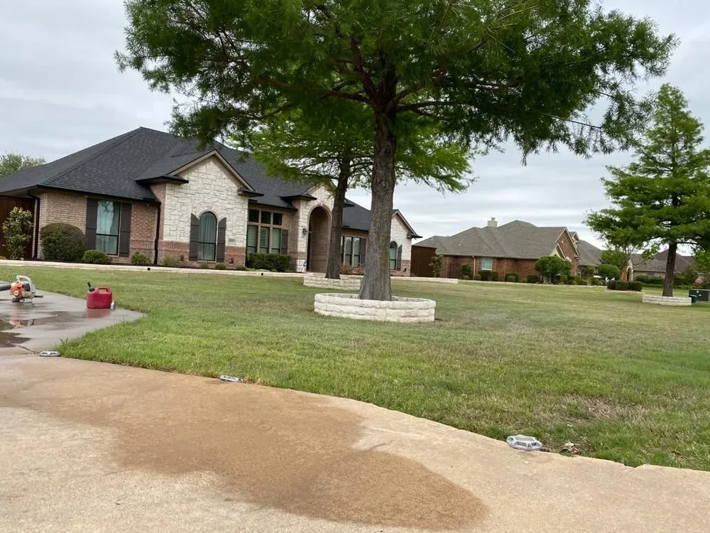 Affordable lawn mowing service for outdoor upgrades in Desoto, TX by JJ Landscaping Services