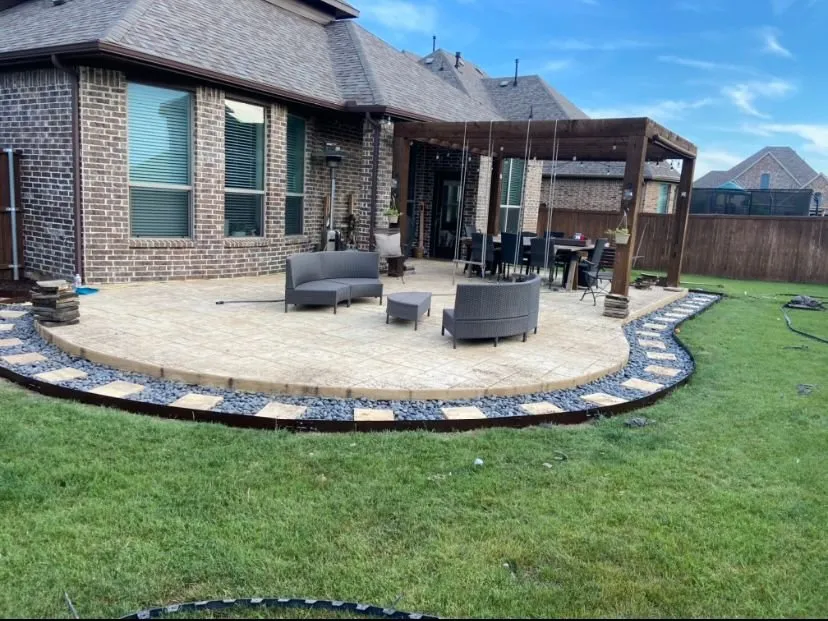 Professional landscape design for homes in Desoto, TX by JJ Landscaping Services