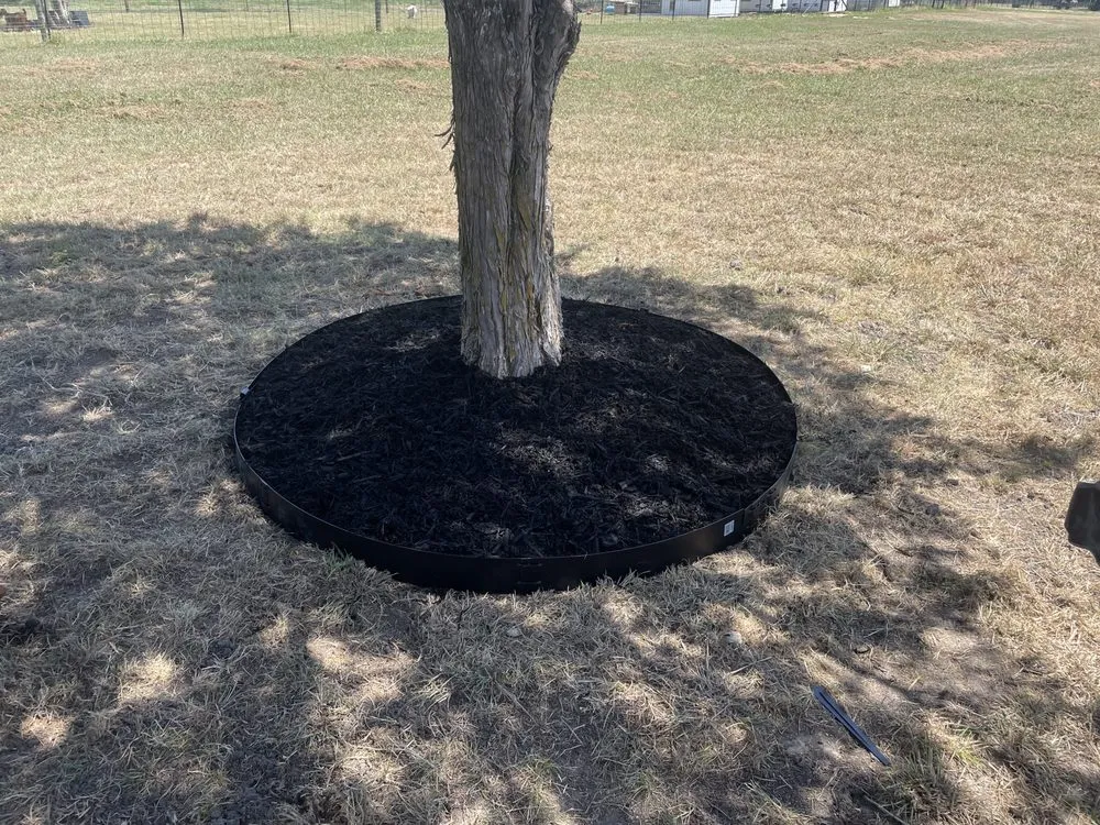 Custom garden landscaping in Greenville, TX by J&J Landscaping Services