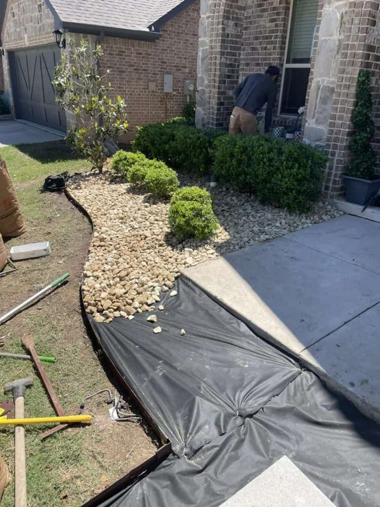 Top-rated landscape installation in Princeton, TX by J&J Landscaping sevices