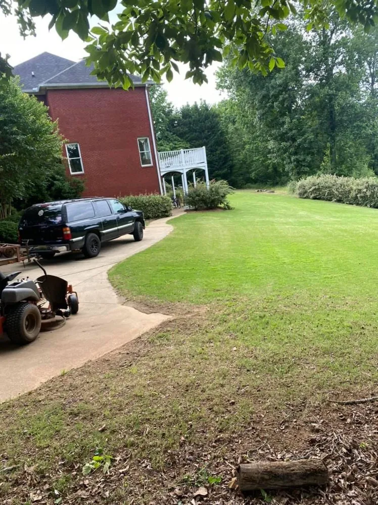 Trusted lawn mowing service with custom design in Weaver, AL by J&J Lawn Care and Handyman Services