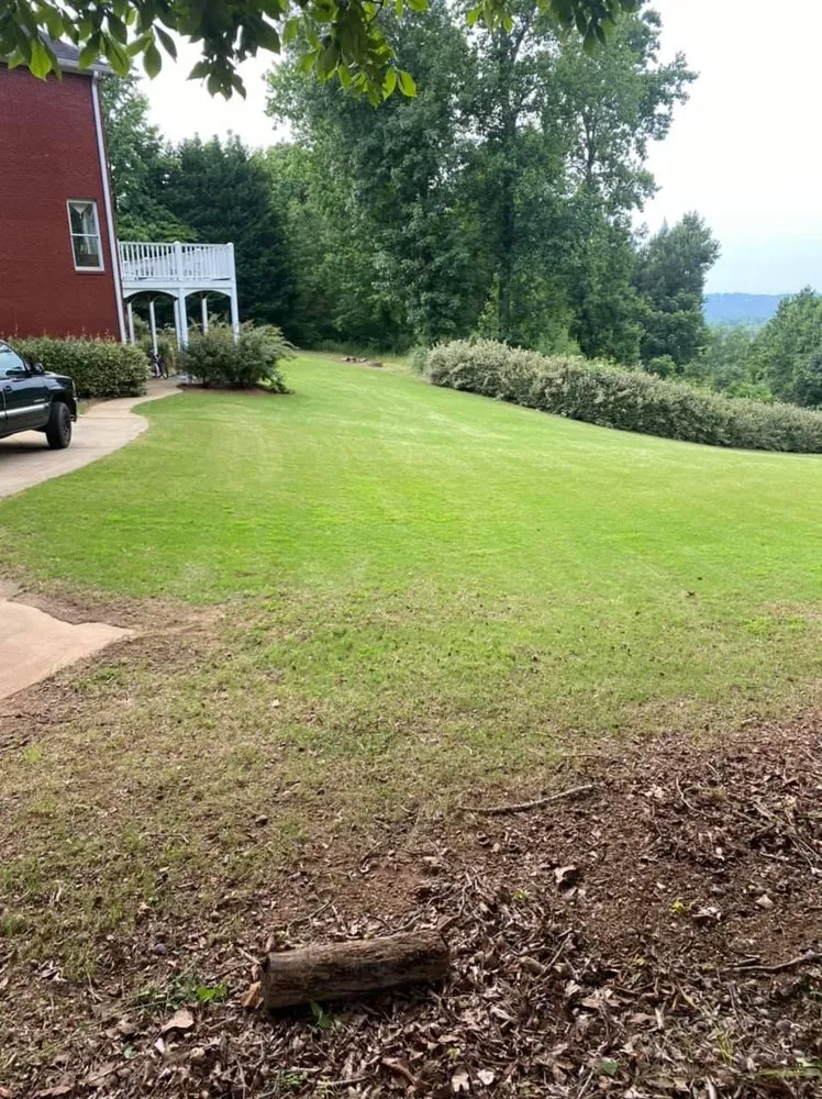 Affordable landscape design with custom design in Weaver, AL by J&J Lawn Care and Handyman Services