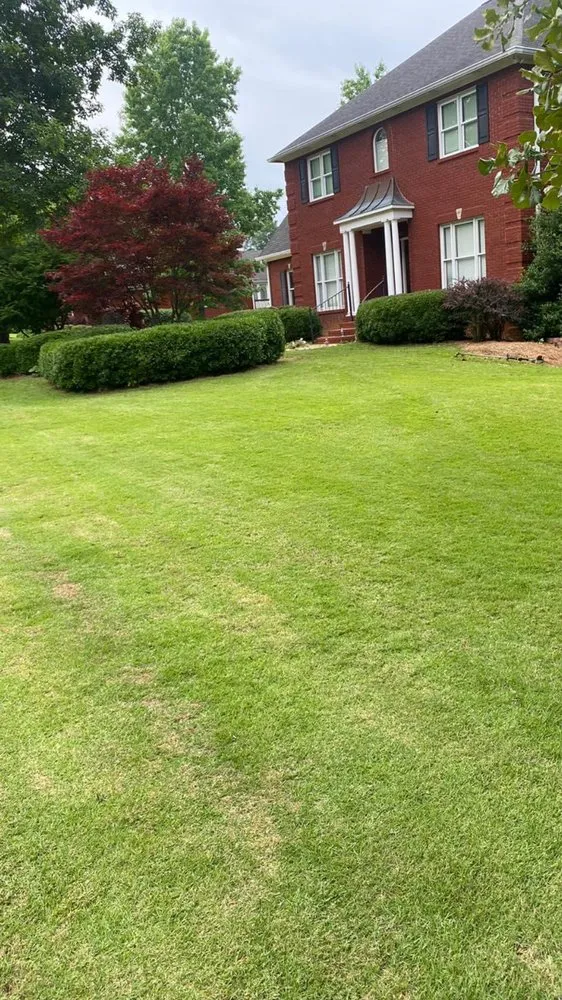 Local lawn mowing service for residential properties in Weaver, AL by J&J Lawn Care and Handyman Services