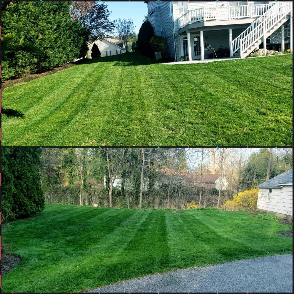 Professional outdoor landscaping for beautiful yards in Dover, PA by JJ Lawn Care