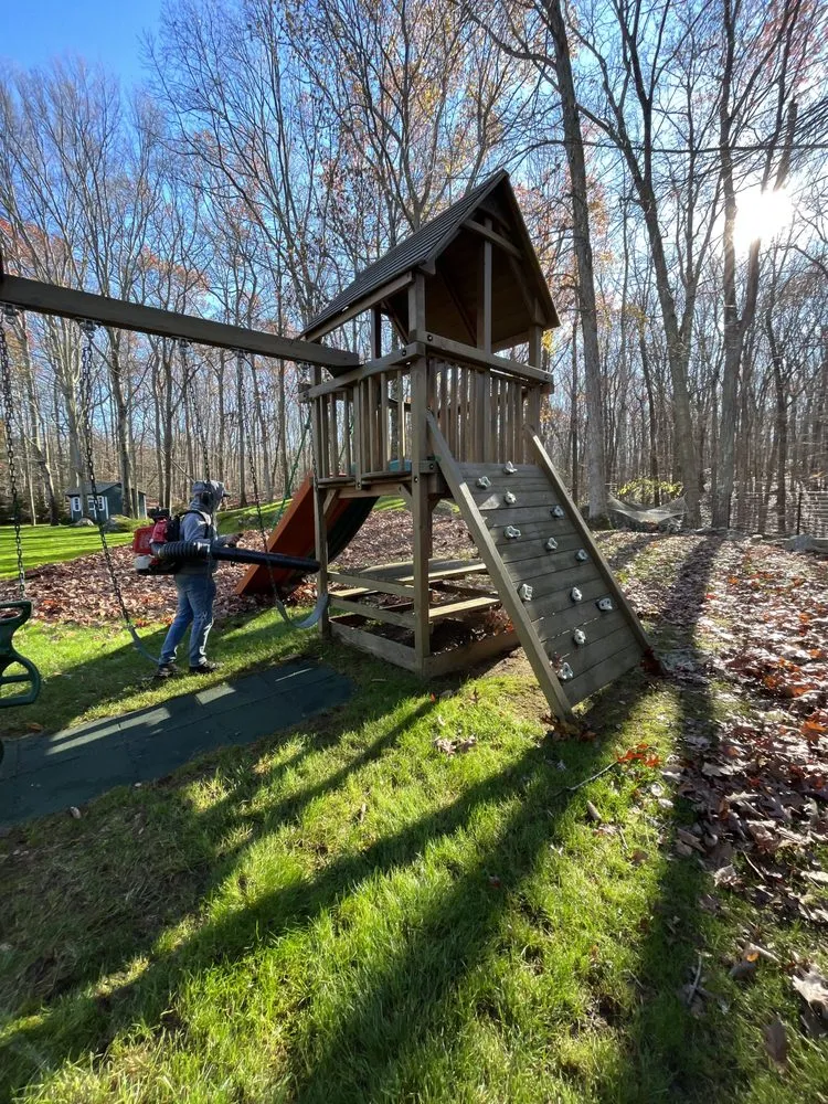 Reliable outdoor landscaping with custom design in Riverside, CT by J&J Lawn Care