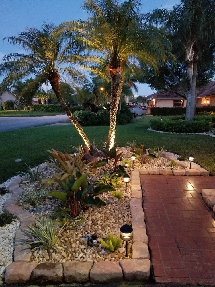 Custom yard cleanup service in Coral Springs, FL by J&J Lawn Service