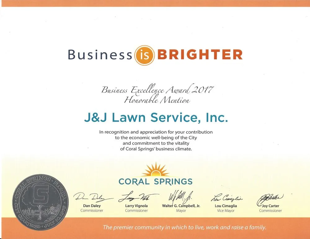 Affordable garden landscaping in Coral Springs, FL - J&J Lawn Service