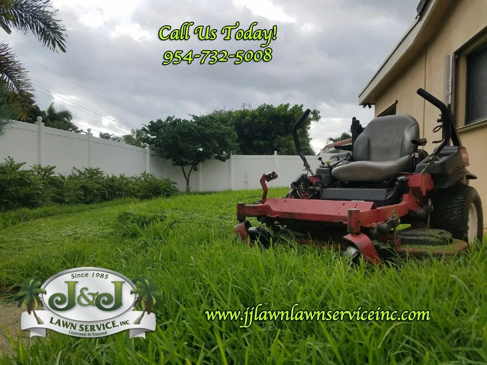 Custom lawn care service for residential properties across Coral Springs, FL - J&J Lawn Service